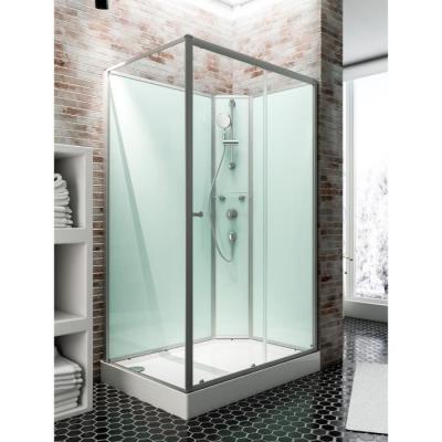 Cabine de douche int&eacute;grale Ibiza Schulte 90 x 120 cm ouverture droite
