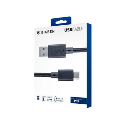 C&acirc;ble de recharge NACON de charge manette PS5 3m Multicolore Nacon