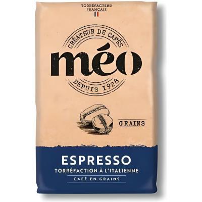 M&eacute;o Espresso Torr&eacute;faction &agrave; l'Italienne Grains 1 kg - Lot de 3