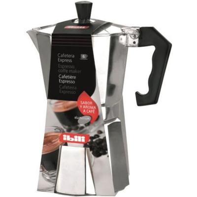 IBILI 610909 CAFETI&Egrave;RE EXPRESSO ALUMINIUM 