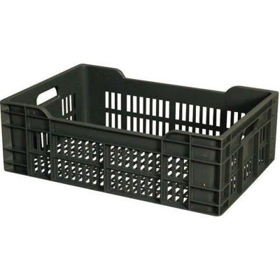 Caisse gerbable - 600x400mm - 40 litres - gris GILAC