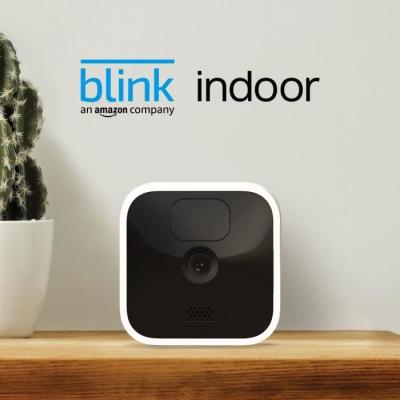 Cam&eacute;ra de s&eacute;curit&eacute; BLINK Indoor syst&egrave;me &agrave; 2 cam&eacute;ras Blanc BLINK