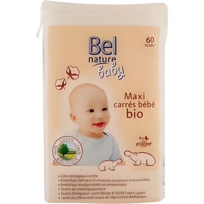 NATURE ECOCERT maxi discos beb&eacute; algod&oacute;n 100% org&aacute;nico 60 pz