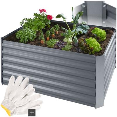 TecTake Carr&eacute; potager SALVIA galavins&eacute; 600 L - 120 x 90 x 57 cm