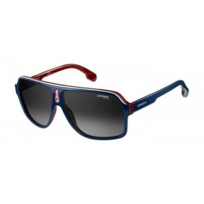 Carrera 1001/s Sunglasses, 8RU/9O Blue Red, 62 Unisex