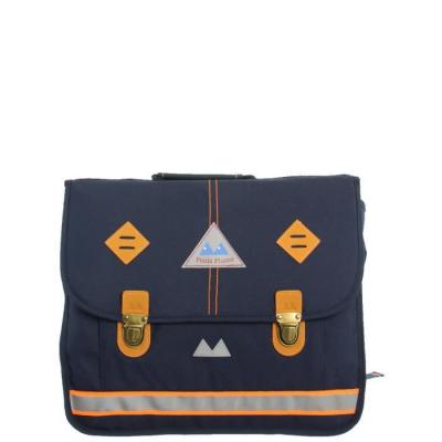 Cartable Poids Plume ref_46702 Marine 38*30*15 Bleu