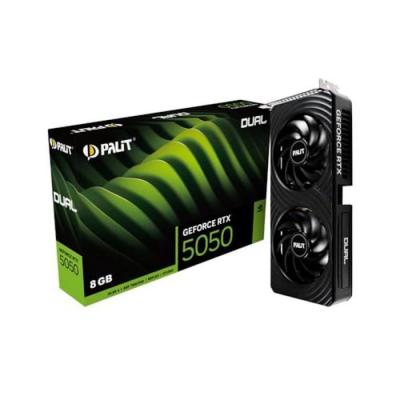 Carte graphique - Palit - RTX 5050 - 8 Go GDDR6 - PCIe x16 - Refroidissement par ventilateur