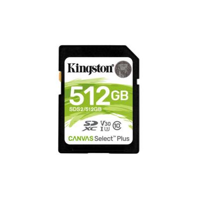 Kingston Canvas Select Plus SDXC 512 Go, Carte m&eacute;moire