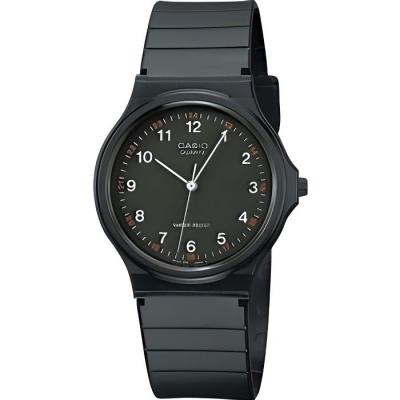 Montre Homme Collection MQ-24-1BLLGF Bracelet r&eacute;sine et cadran noir
