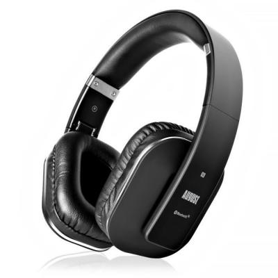 August EP650 - &Eacute;couteurs avec micro - circum-aural - Bluetooth - sans fil - NFC* - noir 
