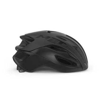 Casque de route MET Rivale (MIPS) - S Black/Matte Glossy Casques
