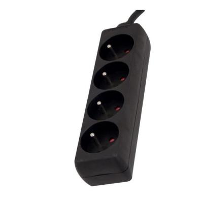 CHACON Bloc multiprise 4 prises 16A 1,5m noir