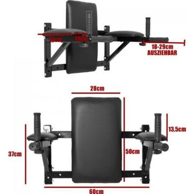 Chaise romaine fixation murale - Station abdominaux - Gorilla Sports