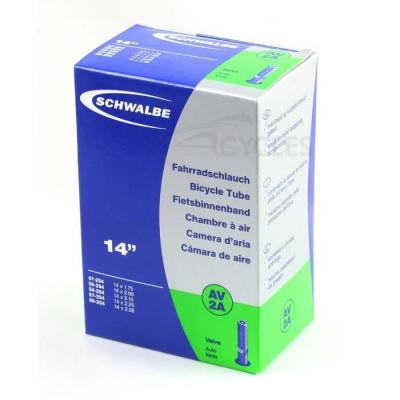 Schwalbe 14 X 1.75-2.35 Schrader Inner Tube Noir 14&acute;&acute; / 1.75-2.35