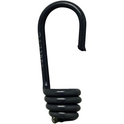 CHAPUIS - Crochet acier plastifi&eacute; pour sandow &Oslash;8mm blister 4