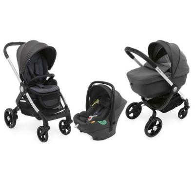 CHICCO - Poussette Trio Alysia i-Size Anthracite