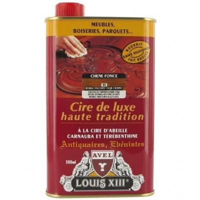 Cire liquide - ch&ecirc;ne fonc&eacute; - 500 mL - Louis Xiii