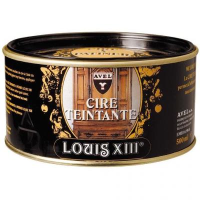 Cire p&acirc;te teintante &agrave; patiner ch&ecirc;ne fonc&eacute;, 500mL Louis XIII