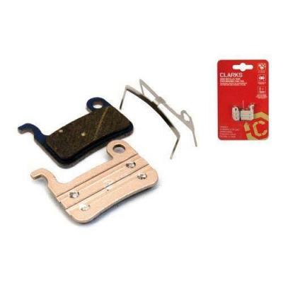 Plaquettes de frein Clarks VTT kevlar/c&eacute;ramique shimano XTR965/966/XT