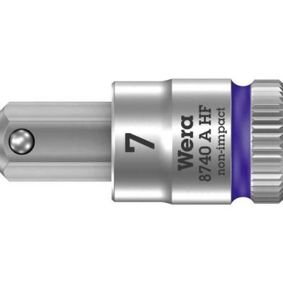 Wera 8740 A 05003341001 6 pans int&eacute;rieurs Douille-embout 7 mm 1/4 (6.3 mm)