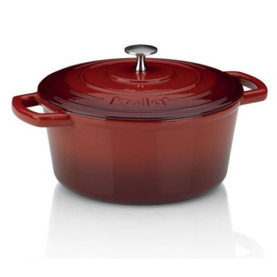Kela br&auml;ter calido 4l 11,5cm &oslash;24cm rot/beige