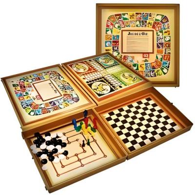 Coffret 8 Jeux De Societe Standard - Jeux Classiques - France Jouets - 00401