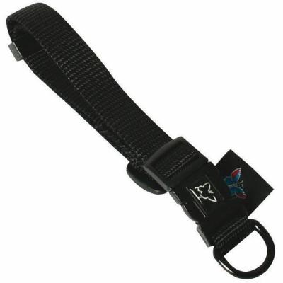 Collier pour chien r&eacute;glable en nylon noir 109kg 