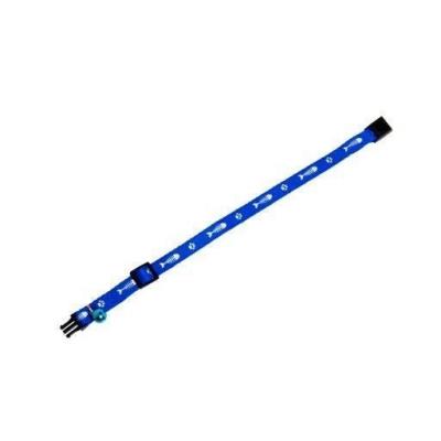 Flamingo Asp Collier pour Chat Bleu 30 cm 10 mm