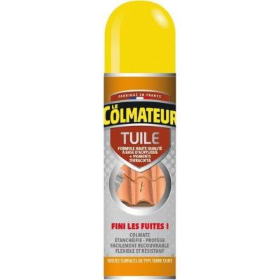 Le Colmateur A&eacute;rosol pour r&eacute;parer les fuites 250 ml Tuile
