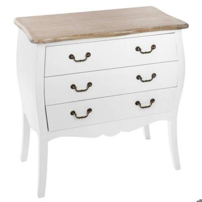 Commode Chrysa naturel 3 tiroirs - Atmosphera 
