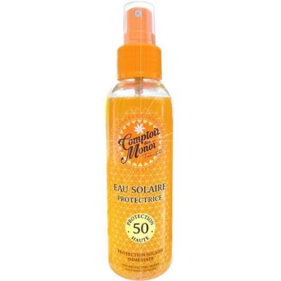 Eau solaire protectrice spf 50 comptoir des mono&iuml; 125ml