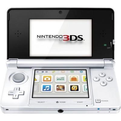 Console Nintendo 3DS blanc arctique