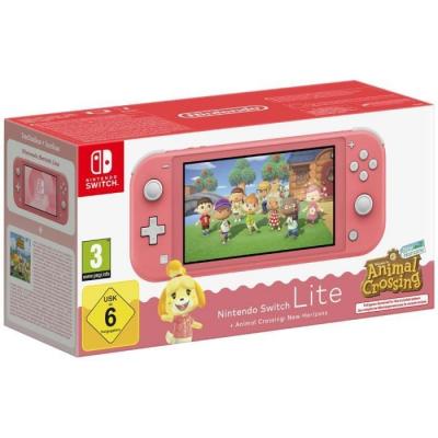 Nintendo Switch Lite + Animal Crossing New Horizons 