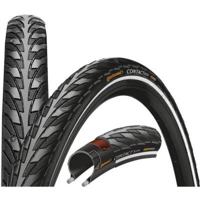 Continental Contact Bicycle Tire Unisex-Adult, Black, 26"", 26 x 1.75