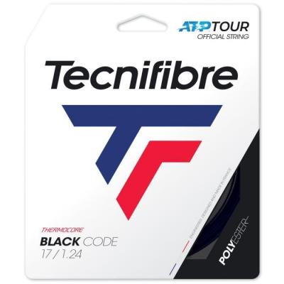 Cordage Tecnifibre Black Code 12m - Couleur:Noir Jauge:128