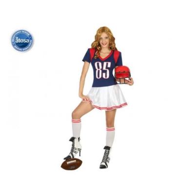 Atosa - 18197 - D&eacute;guisement - Joueuse de Foot Am&eacute;ricain - Taille M/L