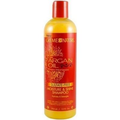 Creme Of Nature Shampoing hydratant et brillant &agrave; l'huile d'argan