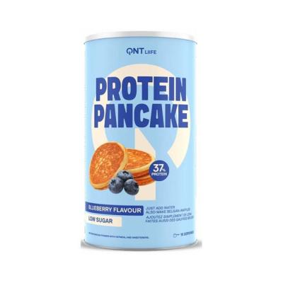 Nutrition prot&eacute;in&eacute;e all&eacute;g&eacute;e en sucre Myrtille QNT Protein Pancake