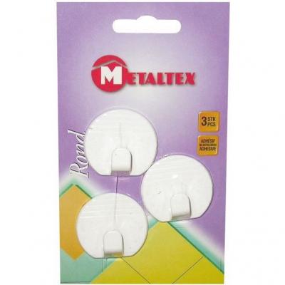 Metaltex - sorepro crochet adh(3)rond blc *291004
