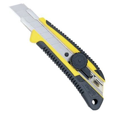 Cutter 18 Mm Bi-mati&egrave;re (blocage &Agrave; Molette Crant&eacute;e)
