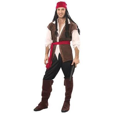 D&eacute;guisement De Pirate Des Temp&ecirc;tes Xl/xxl Marron 83533 XL/XXL - 83533