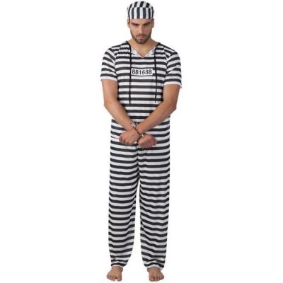D&eacute;guisement Prisonnier Homme M/l Blanc 83820 M/L - 83820