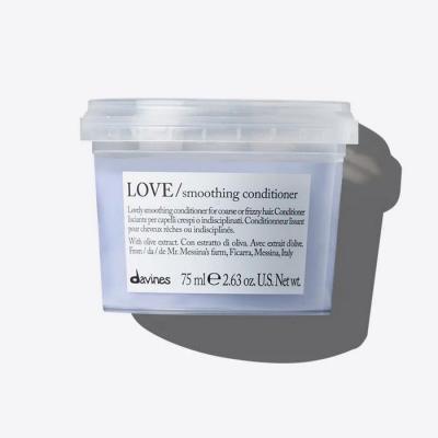 Apr&egrave;s-shampoing pour cheveux fris&eacute;s ou boucl&eacute;s Love Smooth - Davines