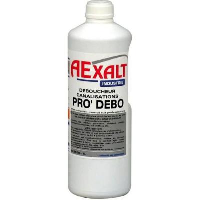 Aexalt - D&eacute;boucheur canalisations surpuissant 1 L - PRO'DEBO