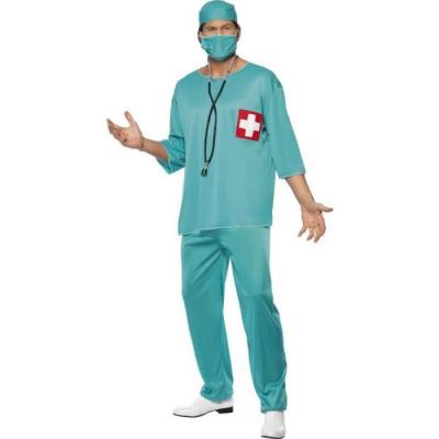 G&eacute;n&eacute;rique - 353042 - d&eacute;guisement chirurgien urgentiste homme - large