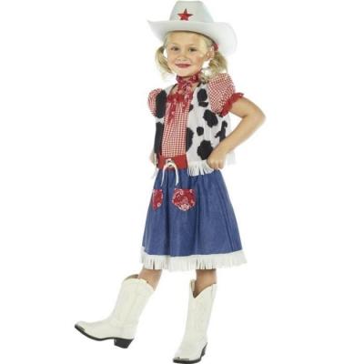 Cowgirl Sweetie Costume, Female Medium Age 7-9
