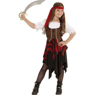 D&eacute;guisement Pirate - Fille - 5/7 ans (110 &agrave; 122 cm) WIDMANN