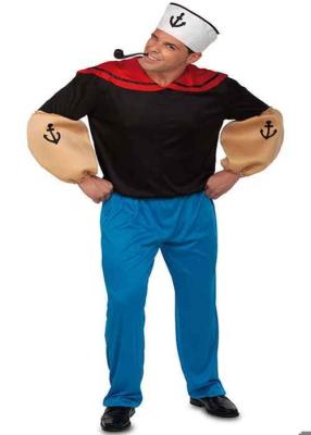 D&eacute;guisement de Marin Muscl&eacute; - Adulte M/L - M/L EURO CARNAVALES