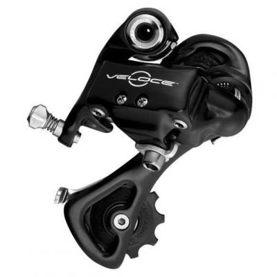D&eacute;railleur arri&egrave;re Campagnolo Veloce 10 vitesses - Medium Cage Noir