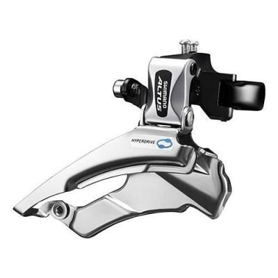 Shimano Altus Fd-m313 8x3s High Front Derailleur Noir,Argent&eacute; 3 x 8s